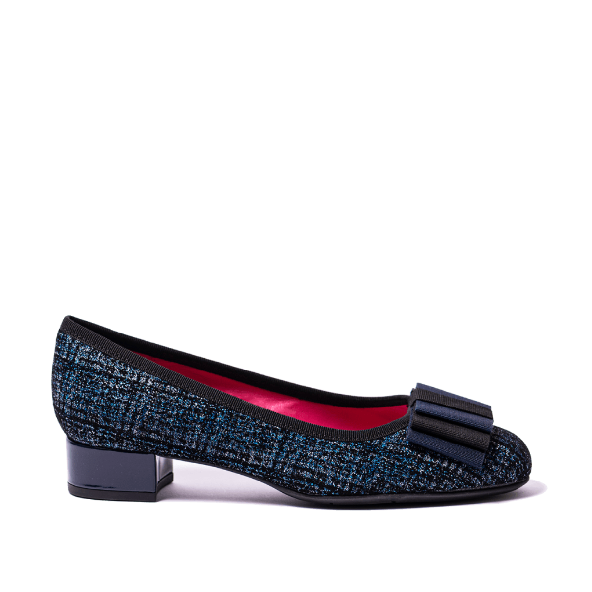 Décolleté Le Babe St. Mark Blu Rip. Neri - Calzature Savorè