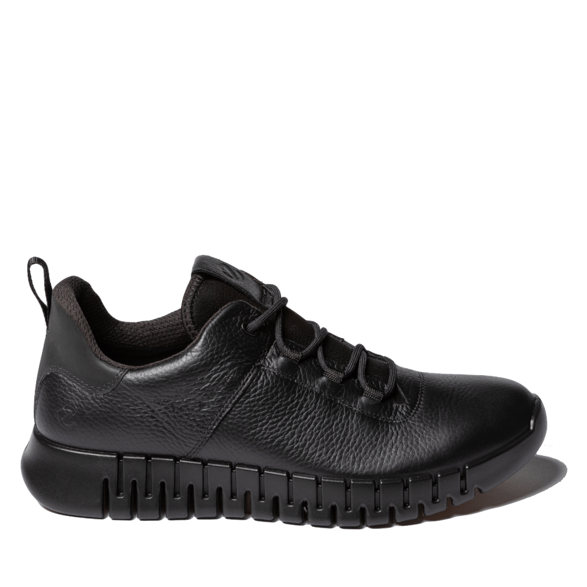 Sneaker Ecco Gruuv M Suola Flessibile Pelle Goretex Black - Ecco - Calzature Savorè