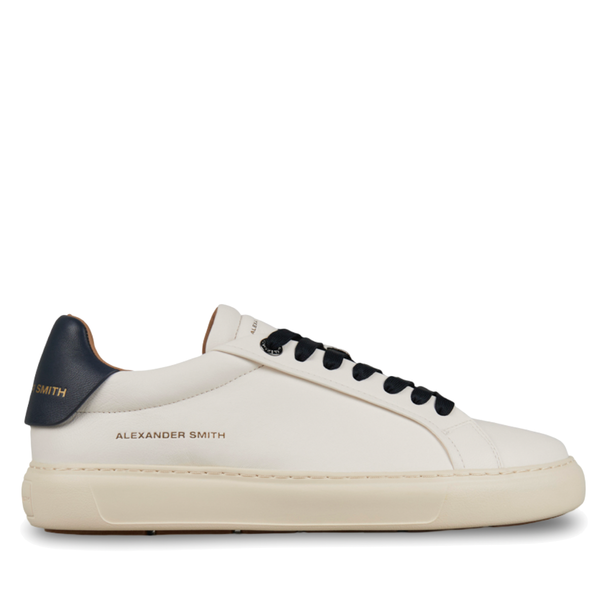 Sneaker Alexander Smith Soho White - Blue - Alexander Smith London - Calzature Savorè