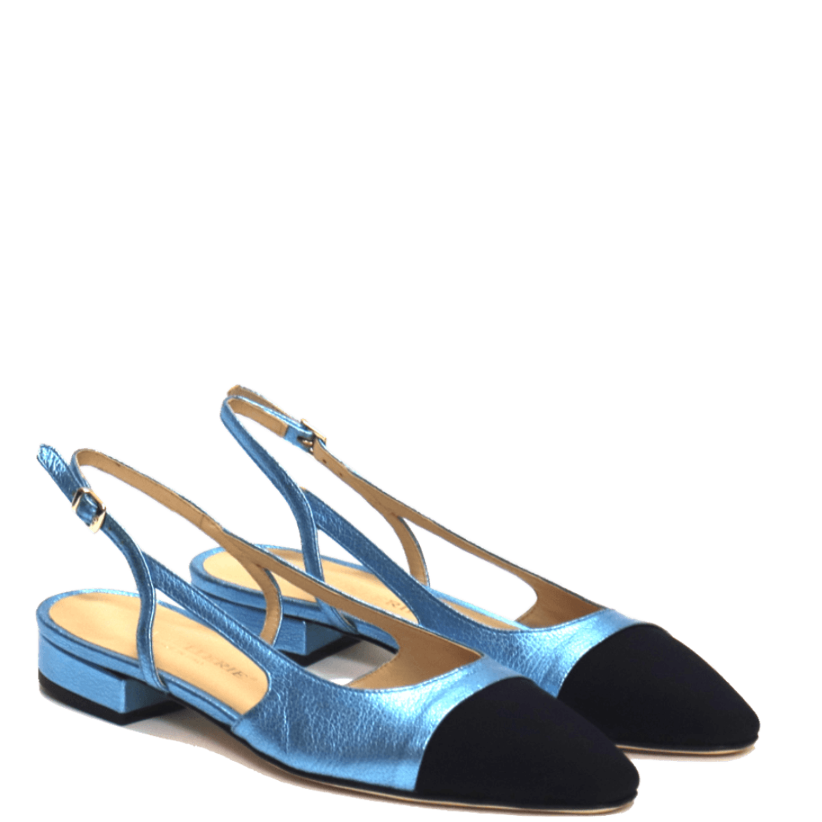 Chanel La Sellerie Capretto Laminato Turchese - Franca - Calzature Savorè