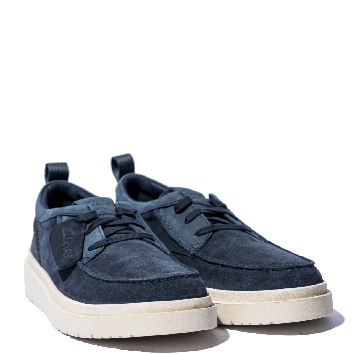 Allacciata-Leggera-Clark's-Polden-Camoscio-Navy-1