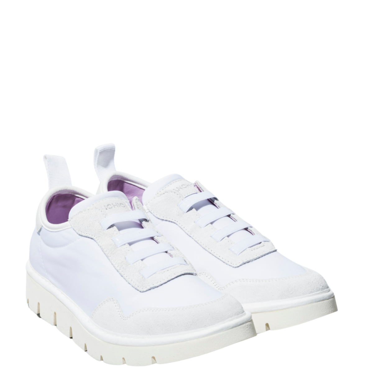 Slip-On Pànchic Nylon e Suede White - Pànchic - Calzature Savorè