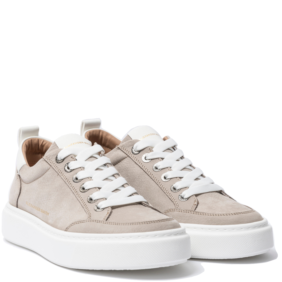 Sneaker-Alexander-Smith-Bond-Light-Grey/White-1