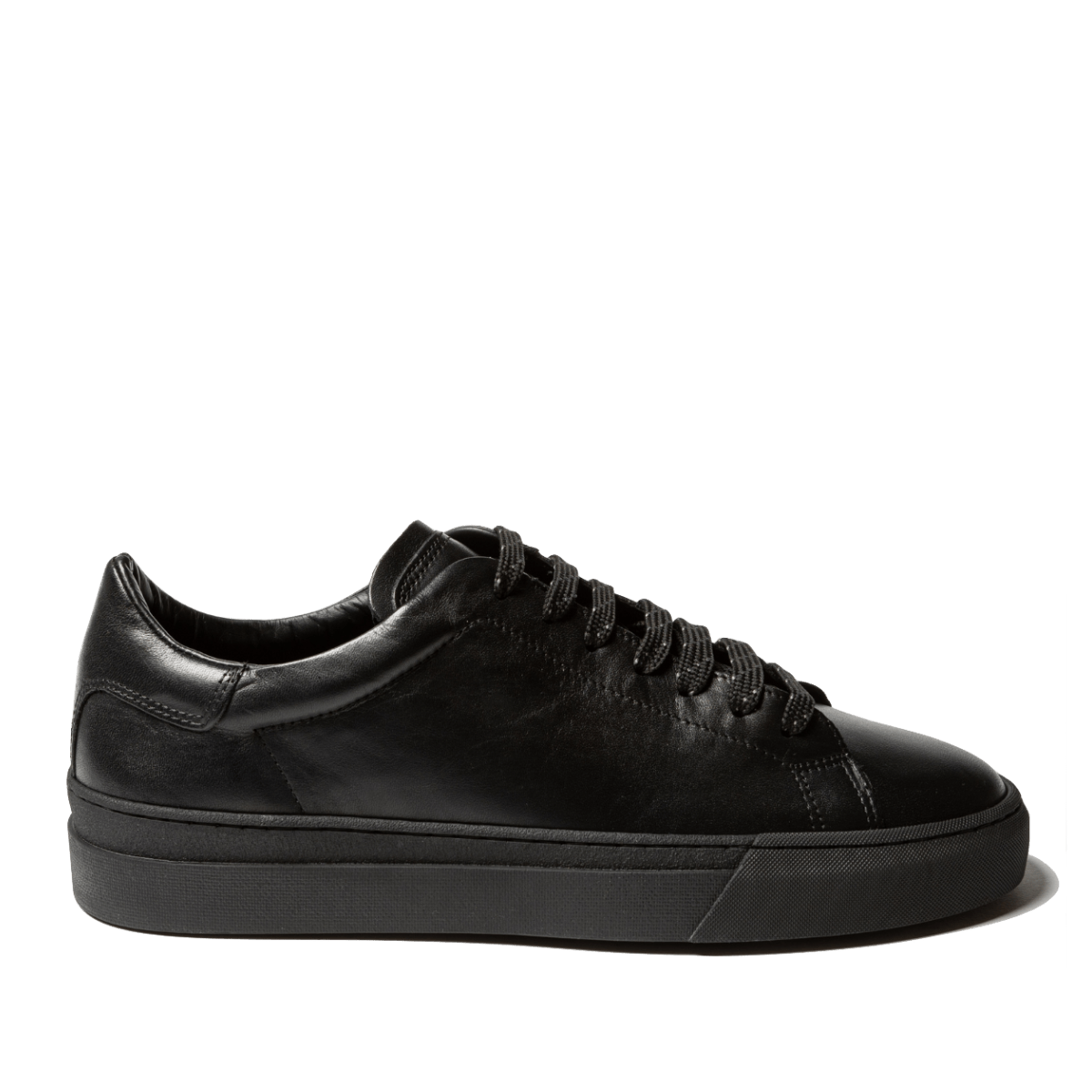 Allacciata Antica Cuoieria Pelle Panama Nero - Antica Cuoieria - Calzature Savorè