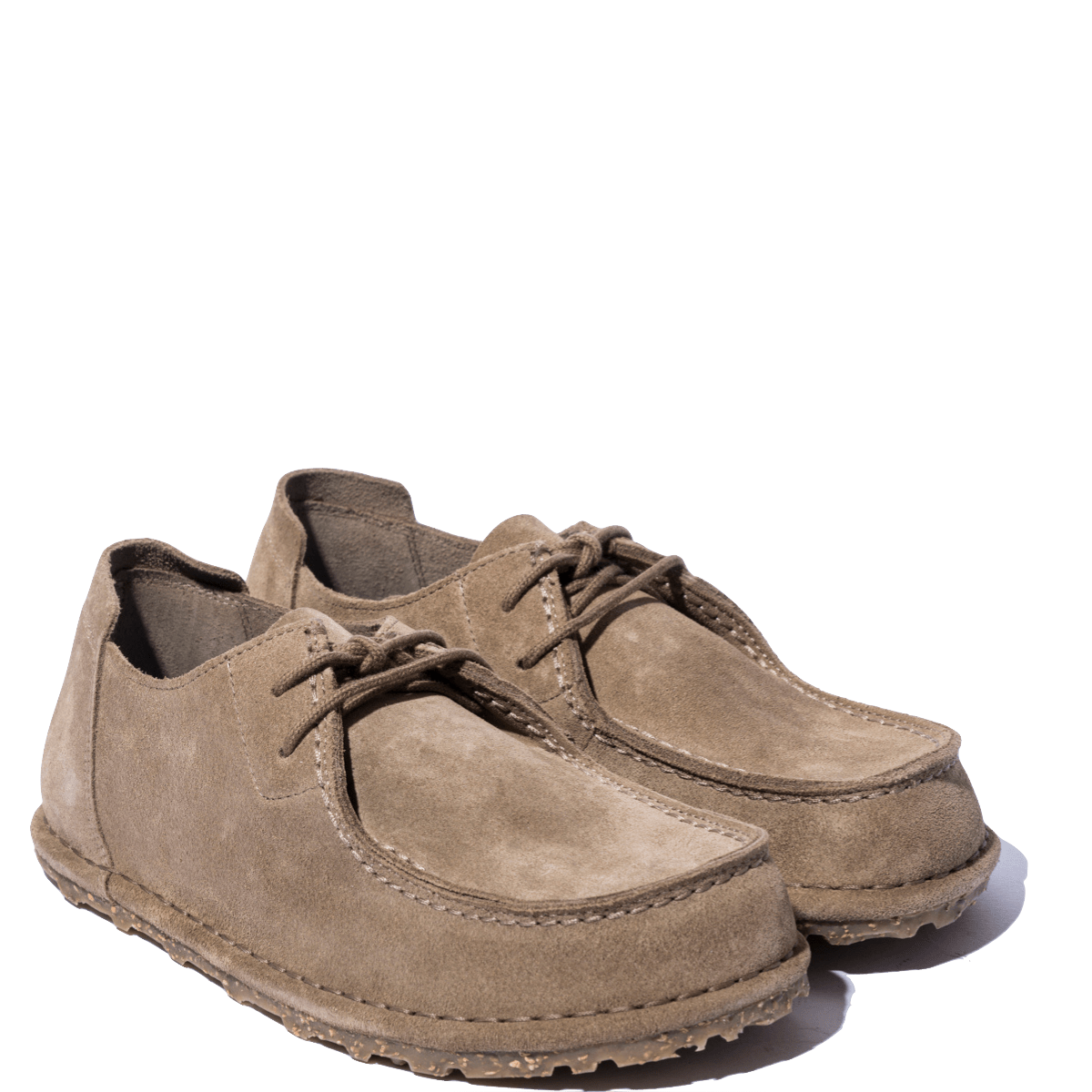 Allacciata Birkenstock Utti Lace Camoscio Gray Taupe - Birkenstock - Calzature Savorè