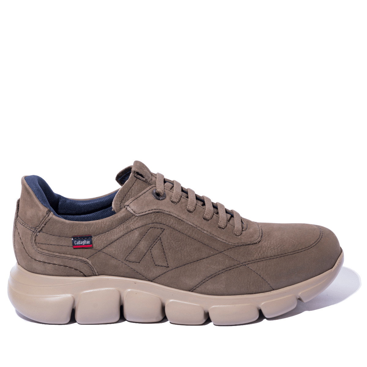 Allacciata Callaghan Balloon Nabuck Taupe - Callaghan - Calzature Savorè