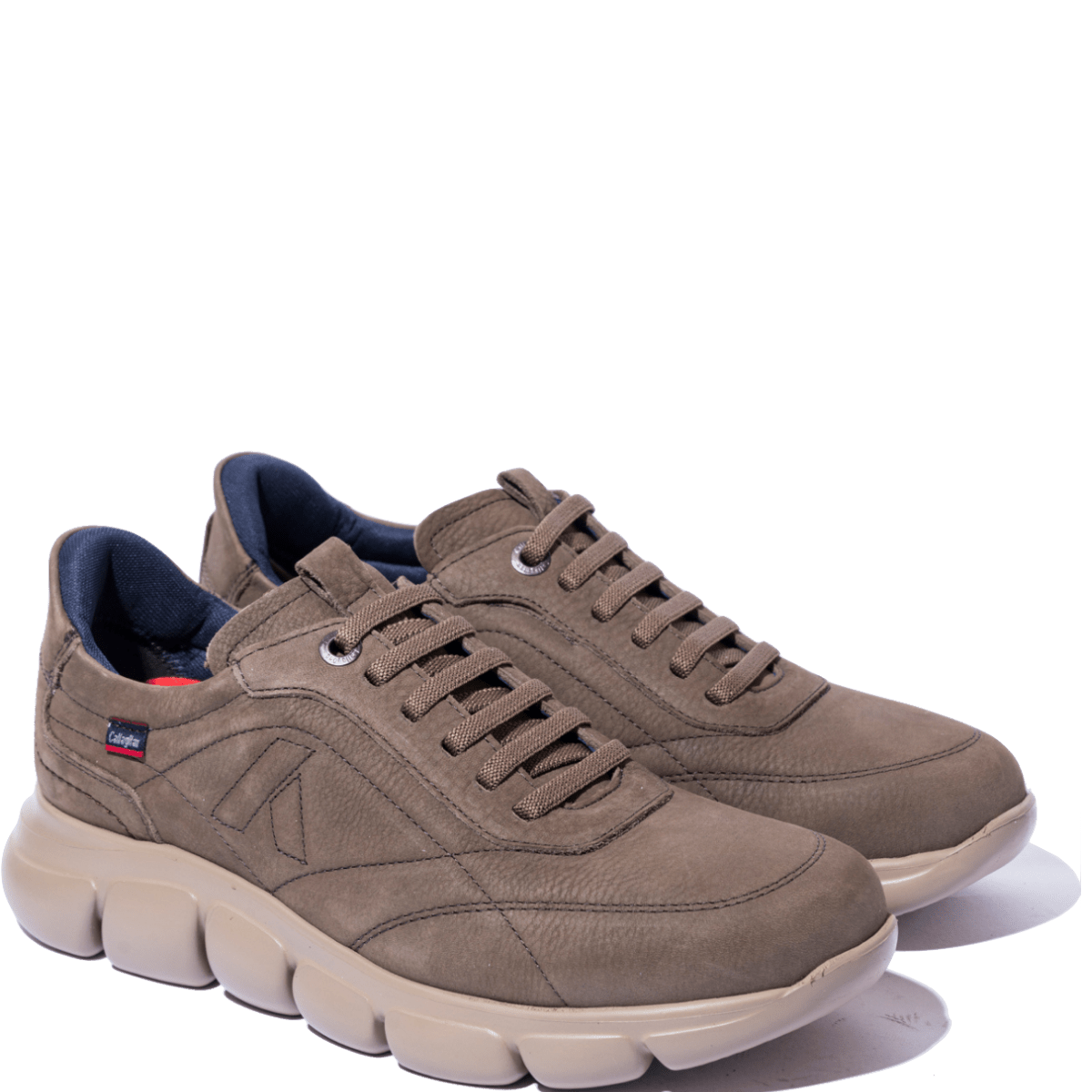 Allacciata Callaghan Balloon Nabuck Taupe - Callaghan - Calzature Savorè