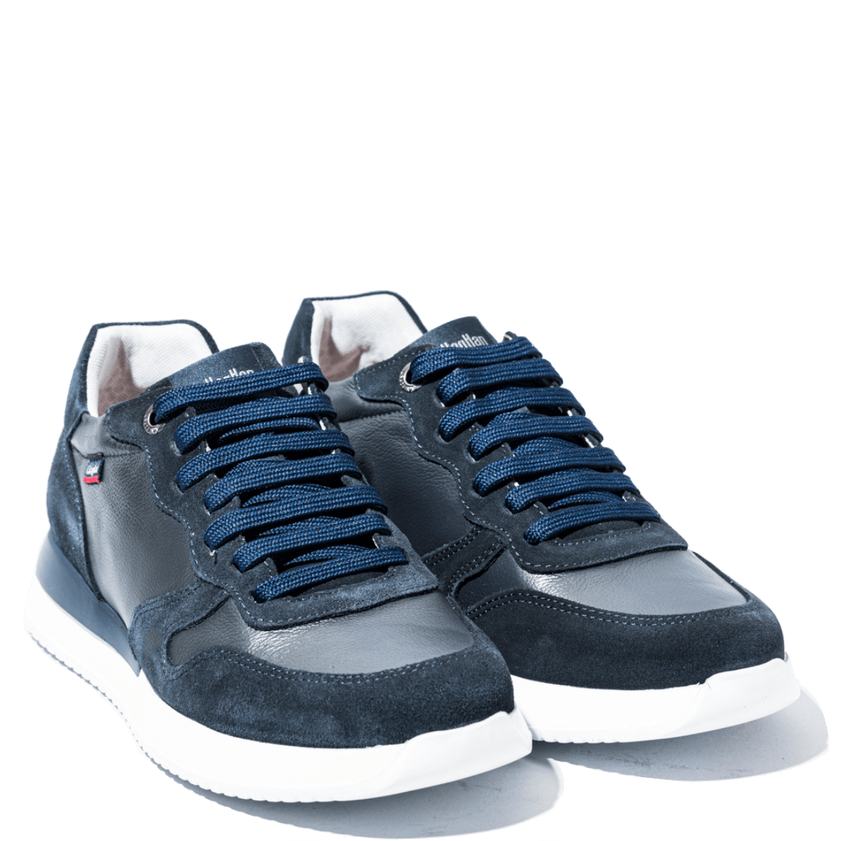 Allacciata Callaghan Pelle Luxe Blu - Callaghan - Calzature Savorè