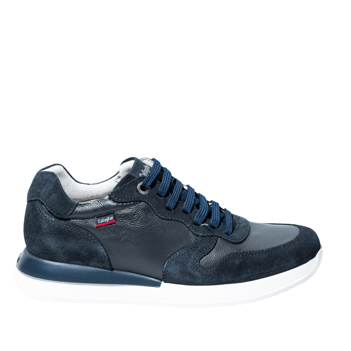 Allacciata Callaghan Pelle Luxe Blu - Callaghan - Calzature Savorè