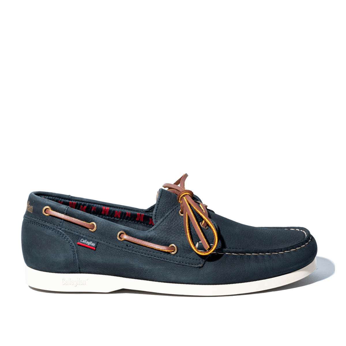 Allacciata Callaghan Vela Yacht Pelle Nabuck Blu - Callaghan - Calzature Savorè