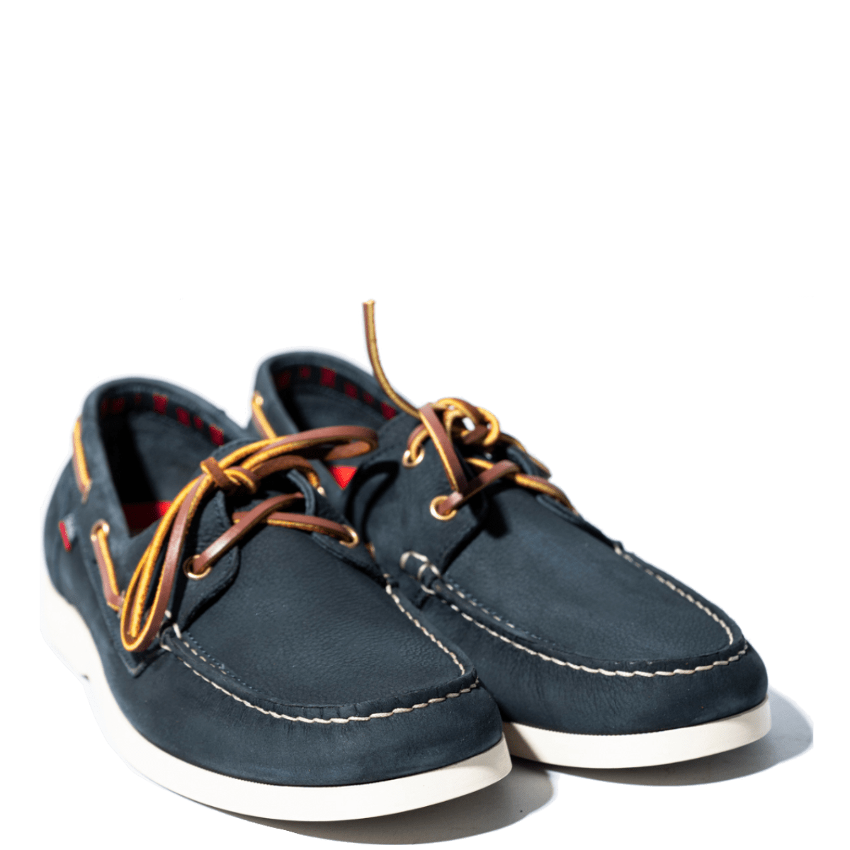 Allacciata Callaghan Vela Yacht Pelle Nabuck Blu - Callaghan - Calzature Savorè