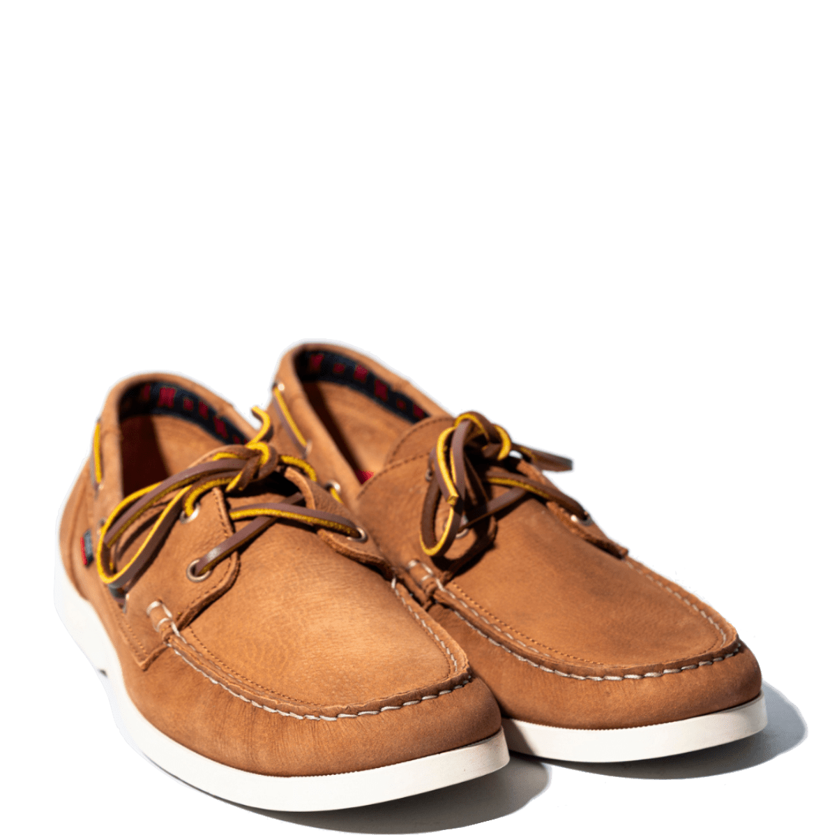 Allacciata Callaghan Vela Yacht Pelle Nabuck Cuoio - Callaghan - Calzature Savorè