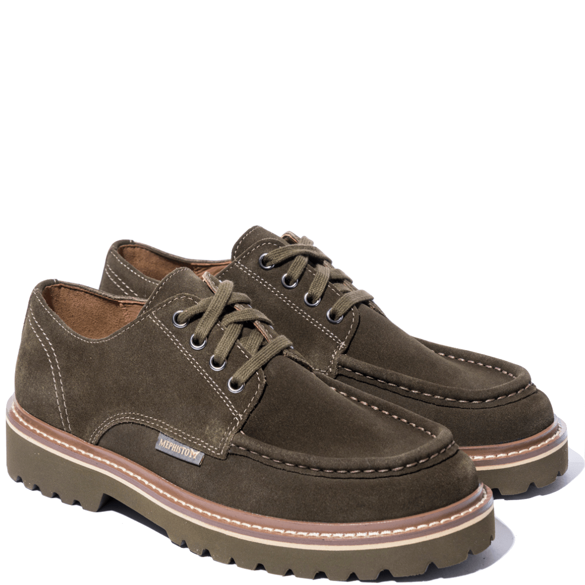 Allacciata Mephisto Alessandro Camoscio Moss - Mephisto - Calzature Savorè