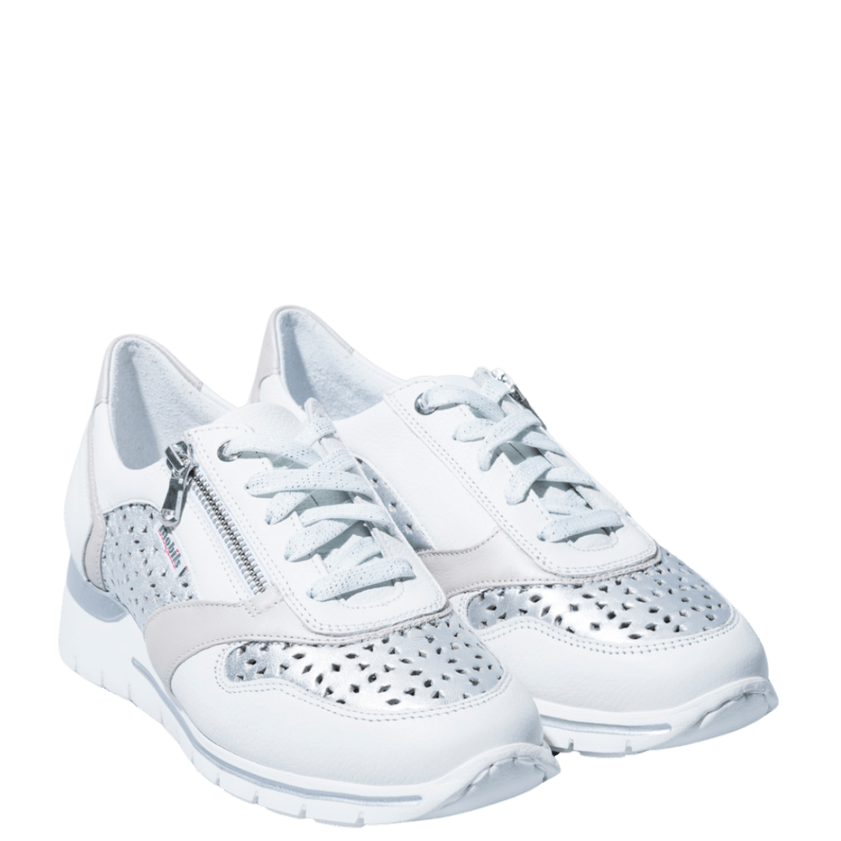 Allacciata Mephisto Ereen Perf Pelle White - Mephisto - Calzature Savorè