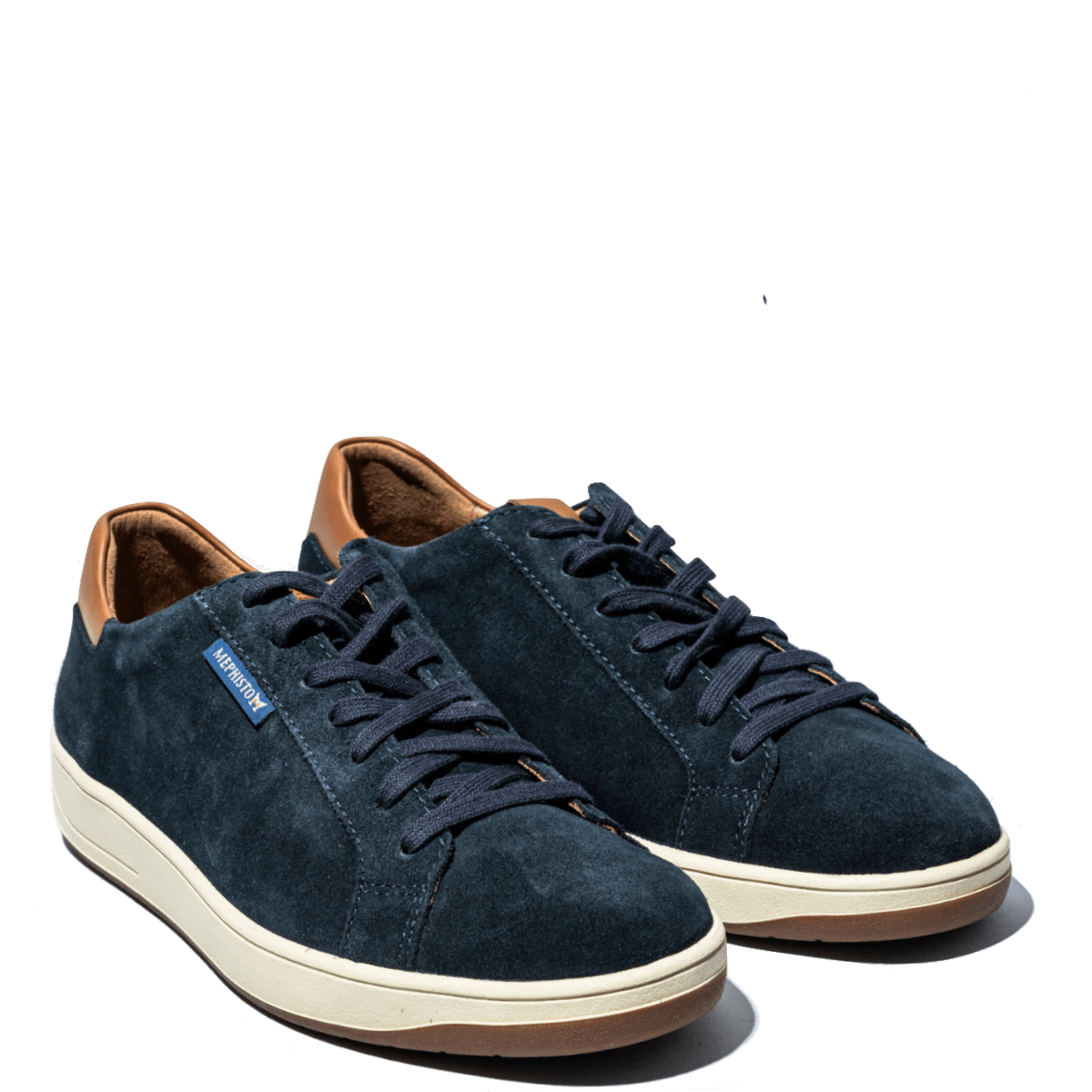 Allacciata Mephisto Hasko Camoscio Blu - Mephisto - Calzature Savorè