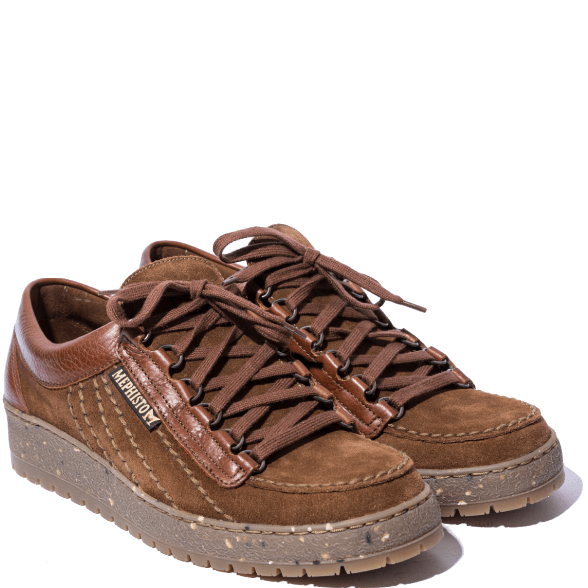 Allacciata Mephisto Rainbow Camoscio Brown - Mephisto - Calzature Savorè