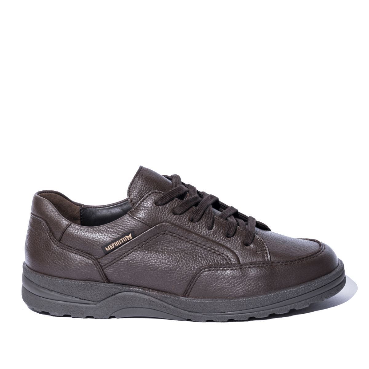 Allacciata Mephisto Raphy Pelle Bottalata Marrone - Mephisto - Calzature Savorè