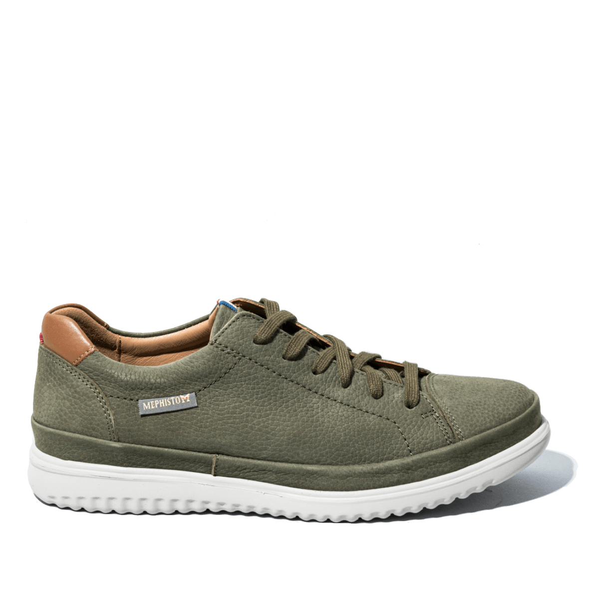 Allacciata Mephisto Thomas Nabuck Khaki - Mephisto - Calzature Savorè
