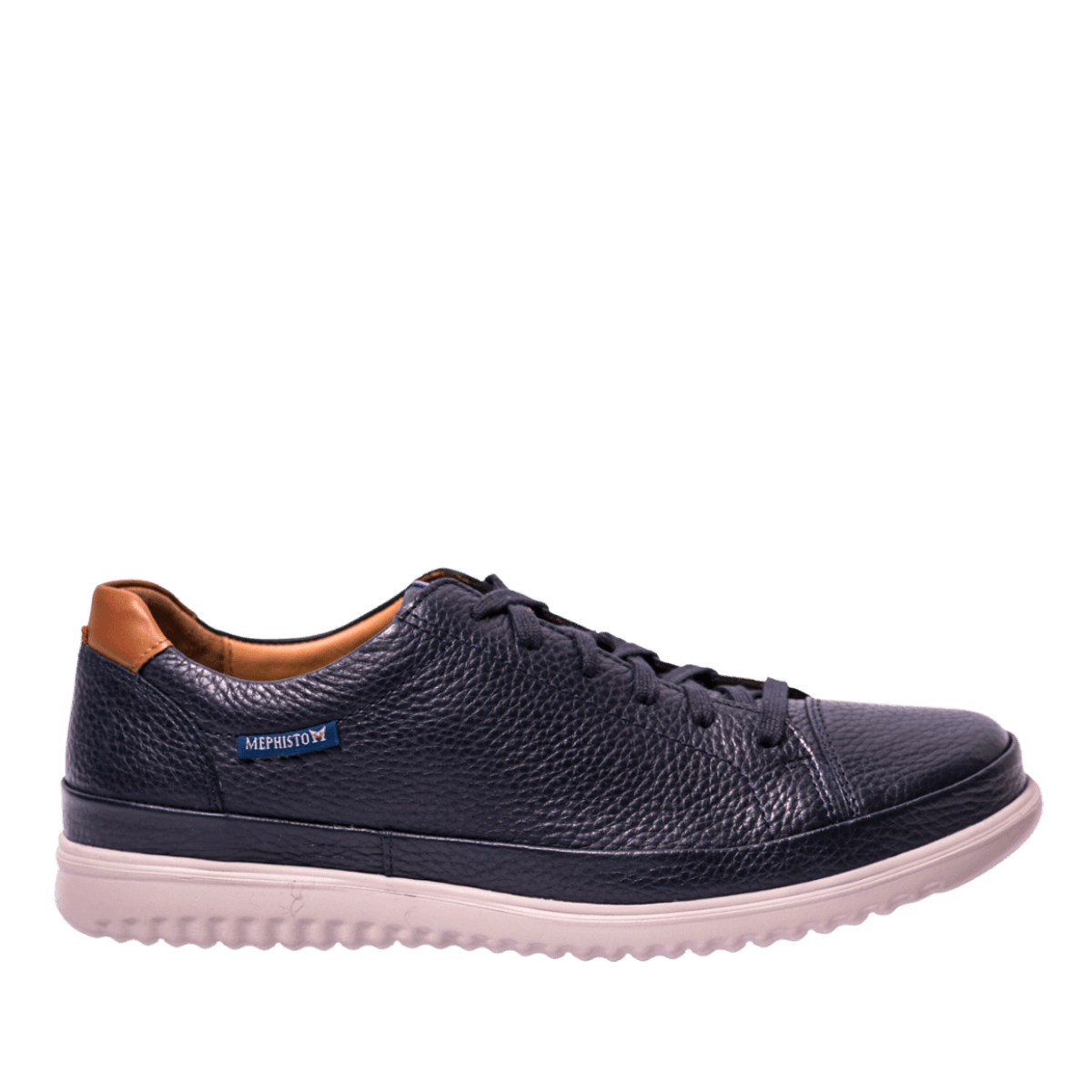 Allacciata Mephisto Thomas Pelle Navy - Mephisto - Calzature Savorè
