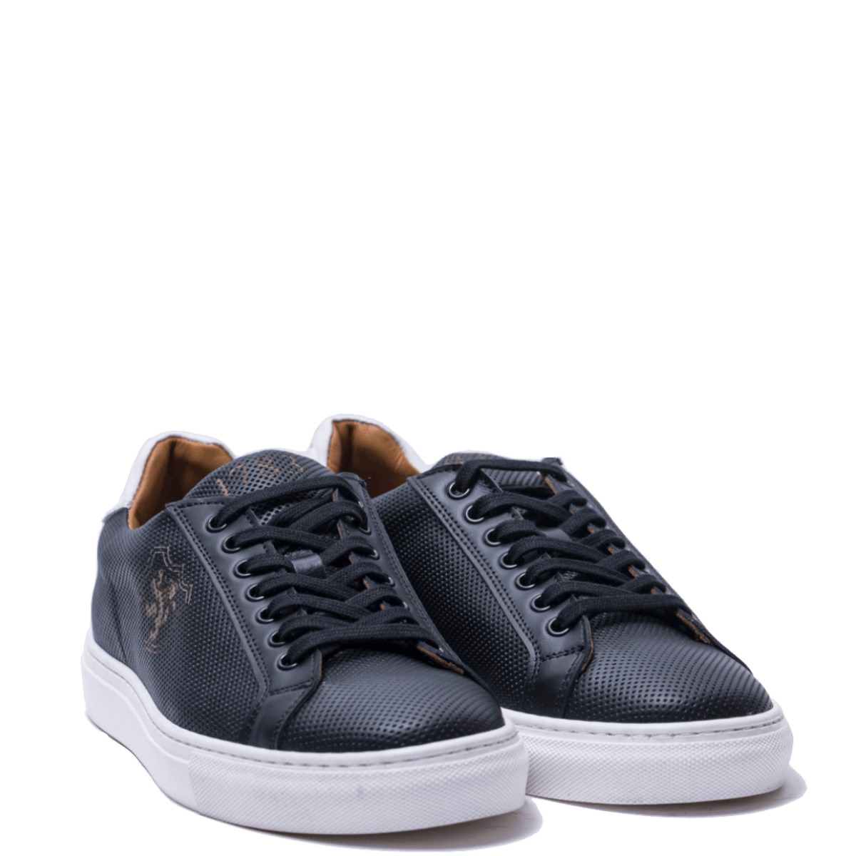 Allacciata Saxone Pelle Nero-Bianco - Saxone - Calzature Savorè