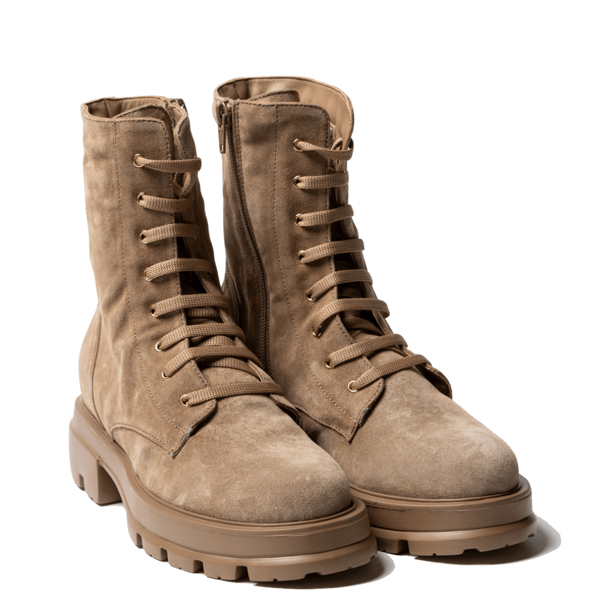 Anfibio Savorè Camoscio Bristol Taupe Fodera Montone - Savorè - Calzature Savorè