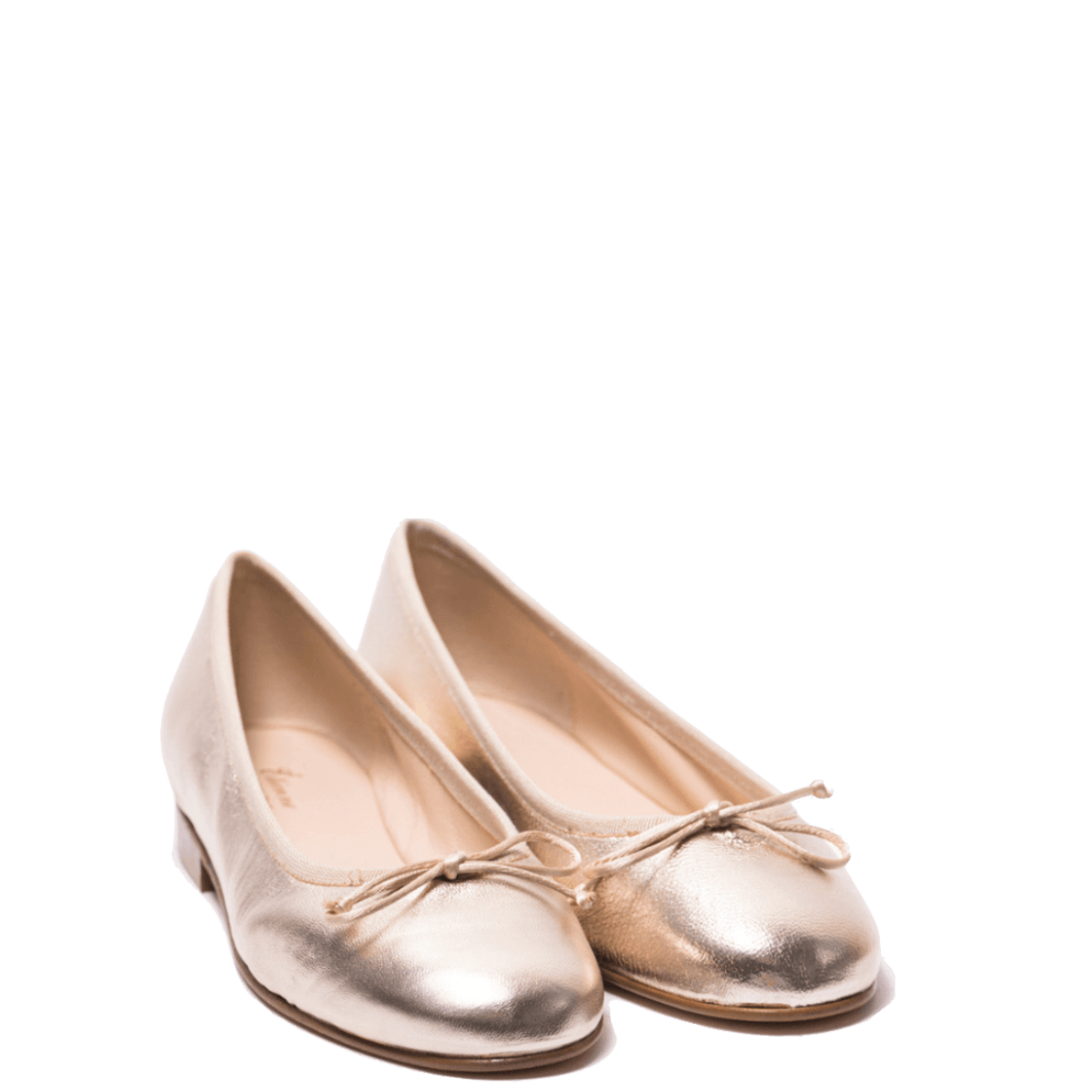 Ballerina Étienne Pelle Laminato Platino - Étienne - Calzature Savorè