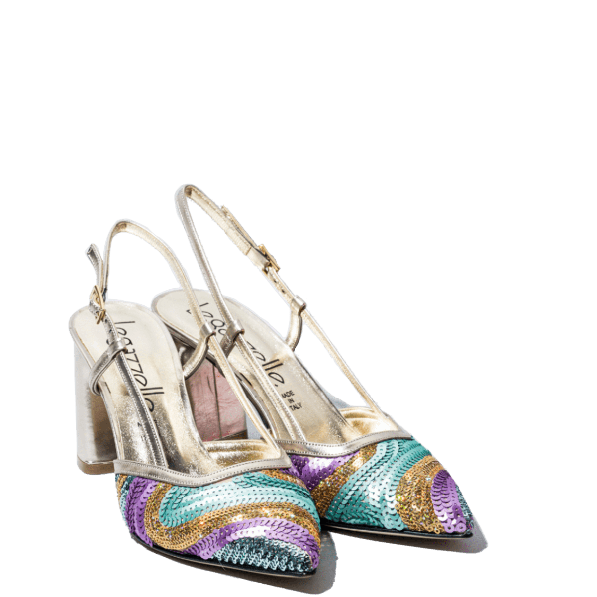 Chanel Le Gazzelle Paillettes Screch Platino - Le Gazzelle - Calzature Savorè