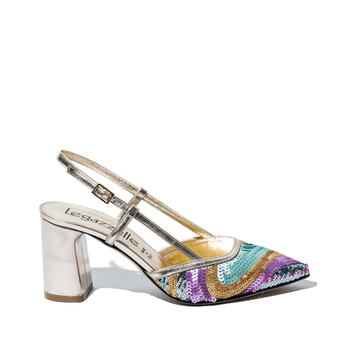 Chanel Le Gazzelle Paillettes Screch Platino - Le Gazzelle - Calzature Savorè