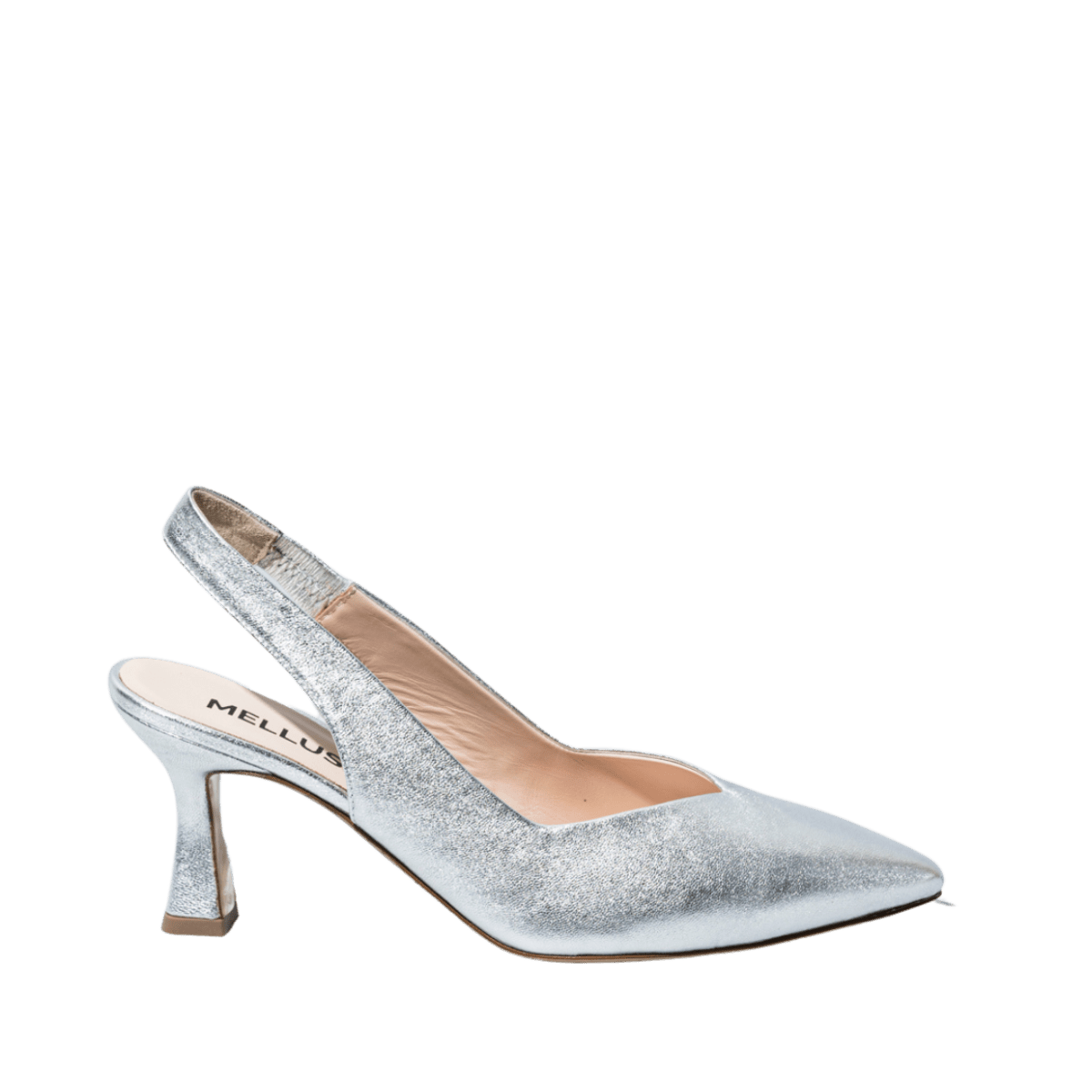 Chanel Melluso Pelle Laminato Argento - Melluso - Calzature Savorè