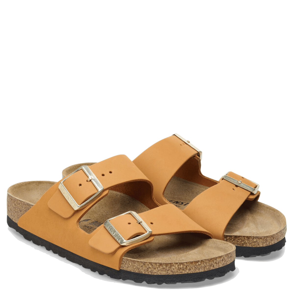 Ciabattina Birkenstock Arizona Nabuck Burnt Orange - Birkenstock - Calzature Savorè