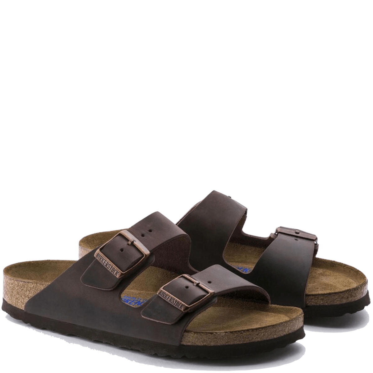Ciabattina Birkenstock Arizona Pelle Habana Soft - Birkenstock - Calzature Savorè