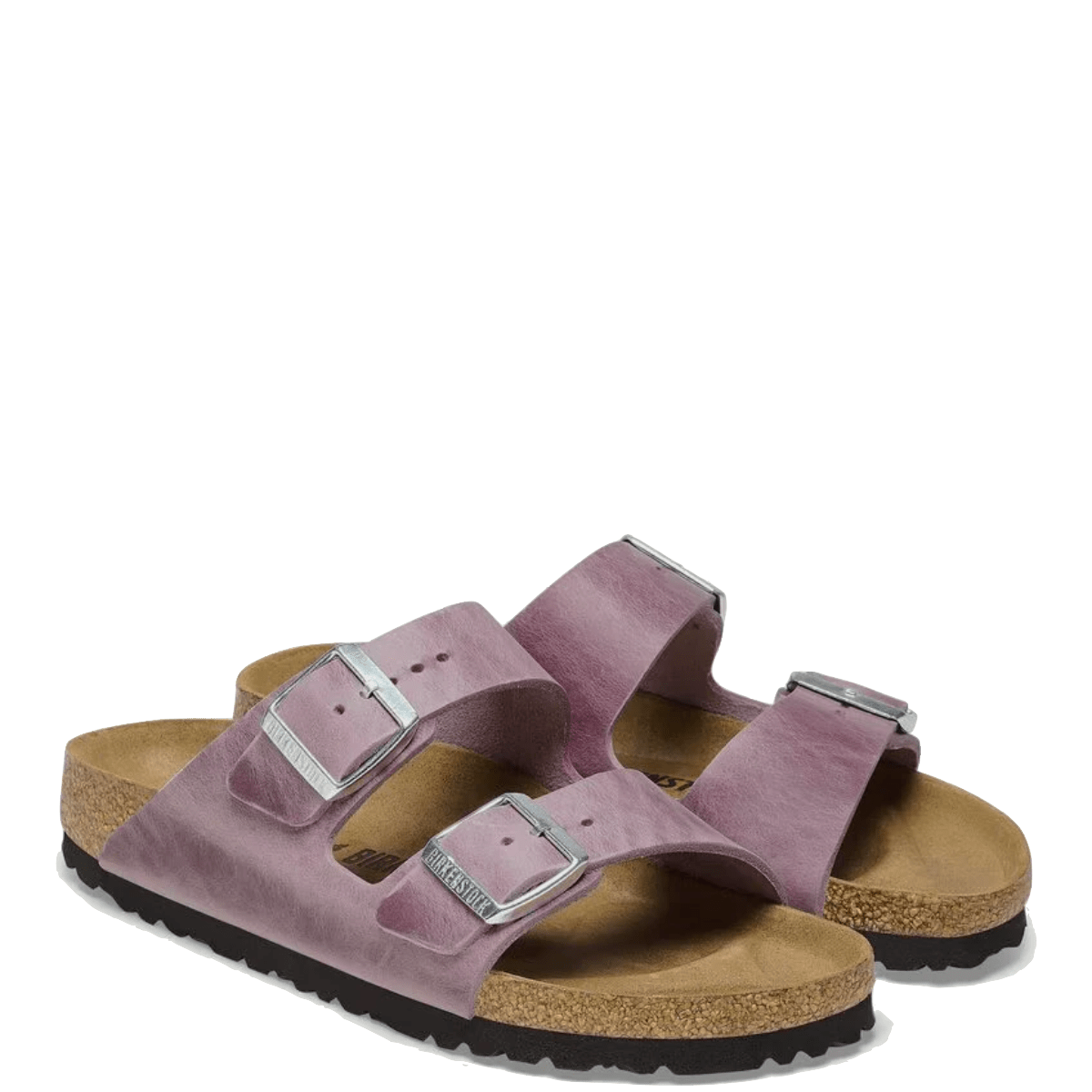 Ciabattina Birkenstock Arizona Pelle Oliata Lavender - Birkenstock - Calzature Savorè