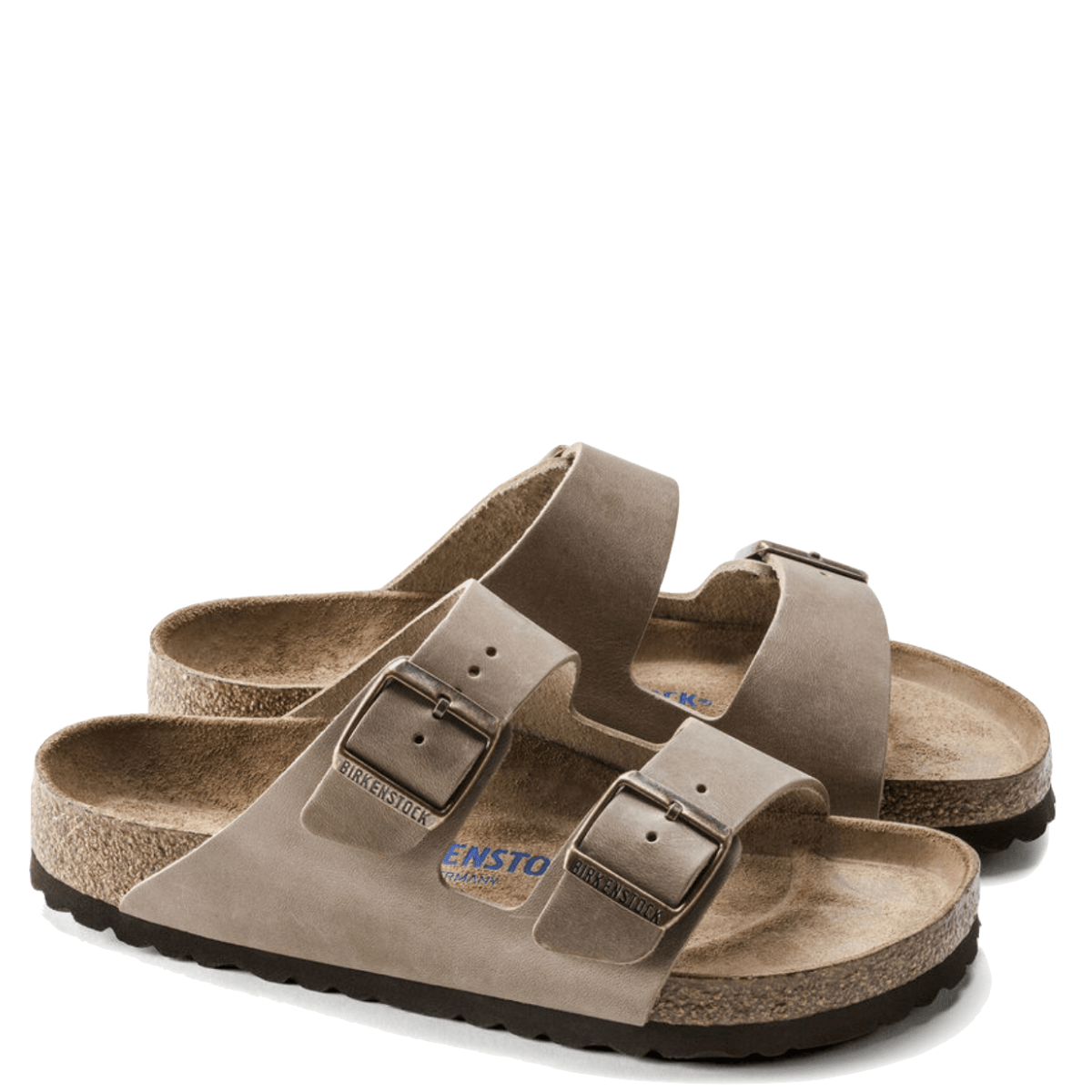 Ciabattina Birkenstock Arizona Pelle Tabacco Brown Soft - Birkenstock - Calzature Savorè