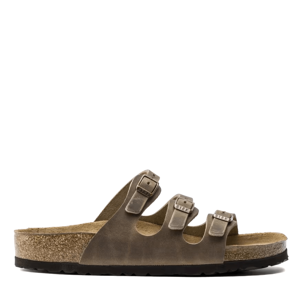 Ciabattina Birkenstock Florida Pelle Tabacco Brown Soft - Birkenstock - Calzature Savorè