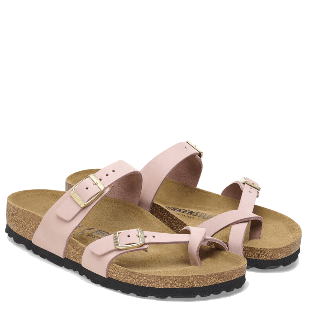Ciabattina Birkenstock Mayari Nabuck Soft Pink - Birkenstock - Calzature Savorè