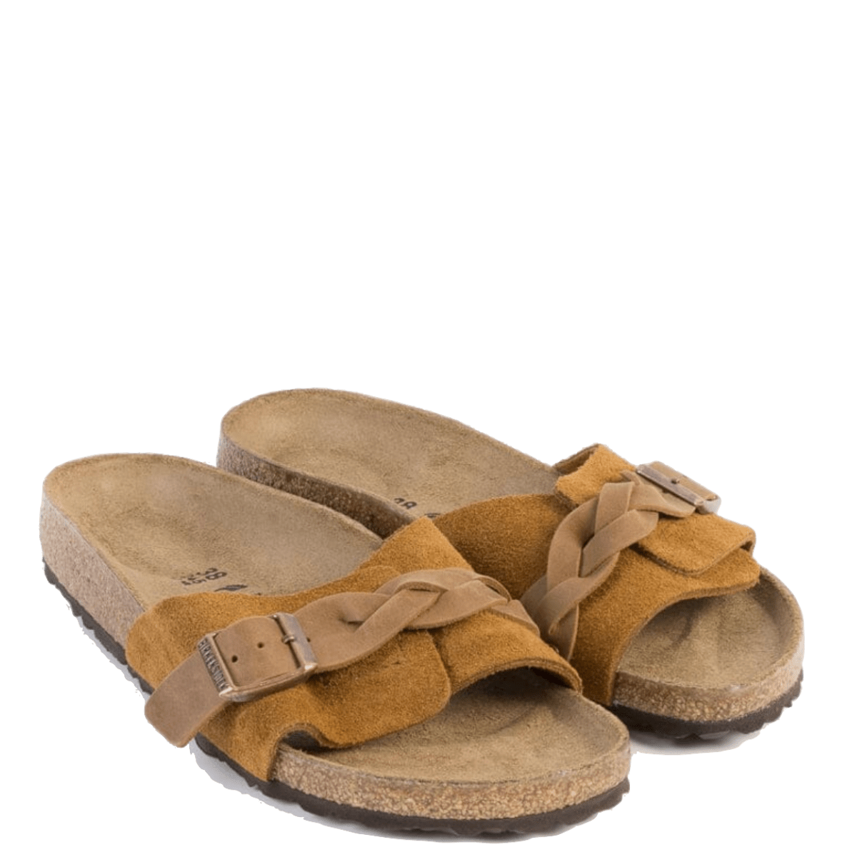 Ciabattina Birkenstock Oita Braided Camoscio Mink - Birkenstock - Calzature Savorè