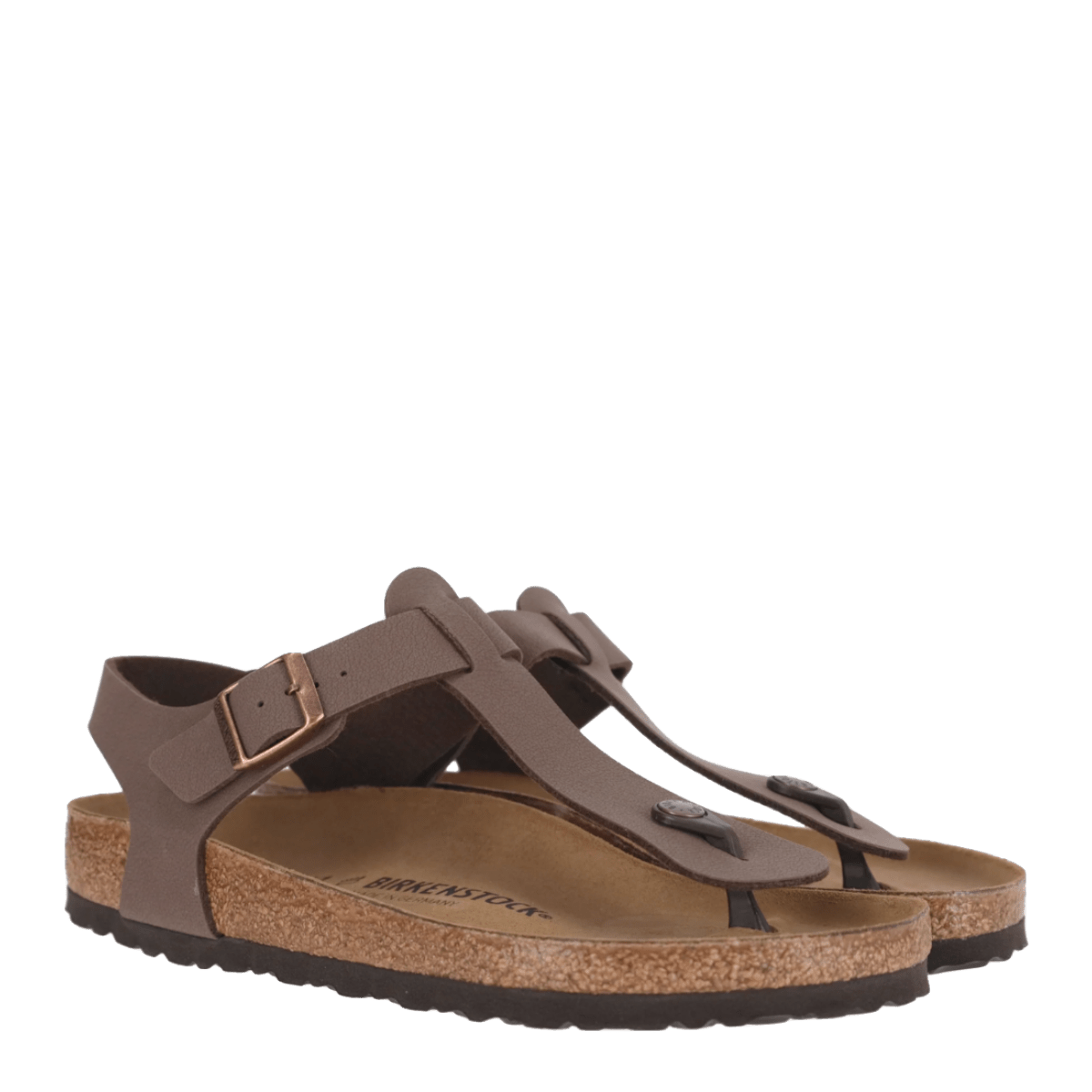 Ciabattina Infradito Birkenstock Kairo BS Pelle Birko - Flor Mocca - Birkenstock - Calzature Savorè