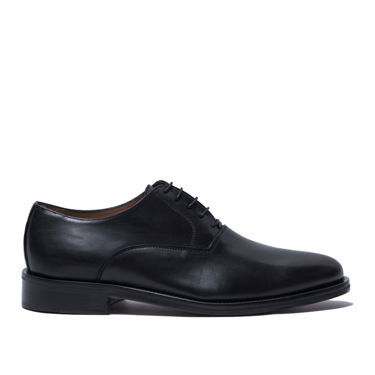 Classica Allacciata Saxone Liscia Vitello Nero - Saxone - Calzature Savorè
