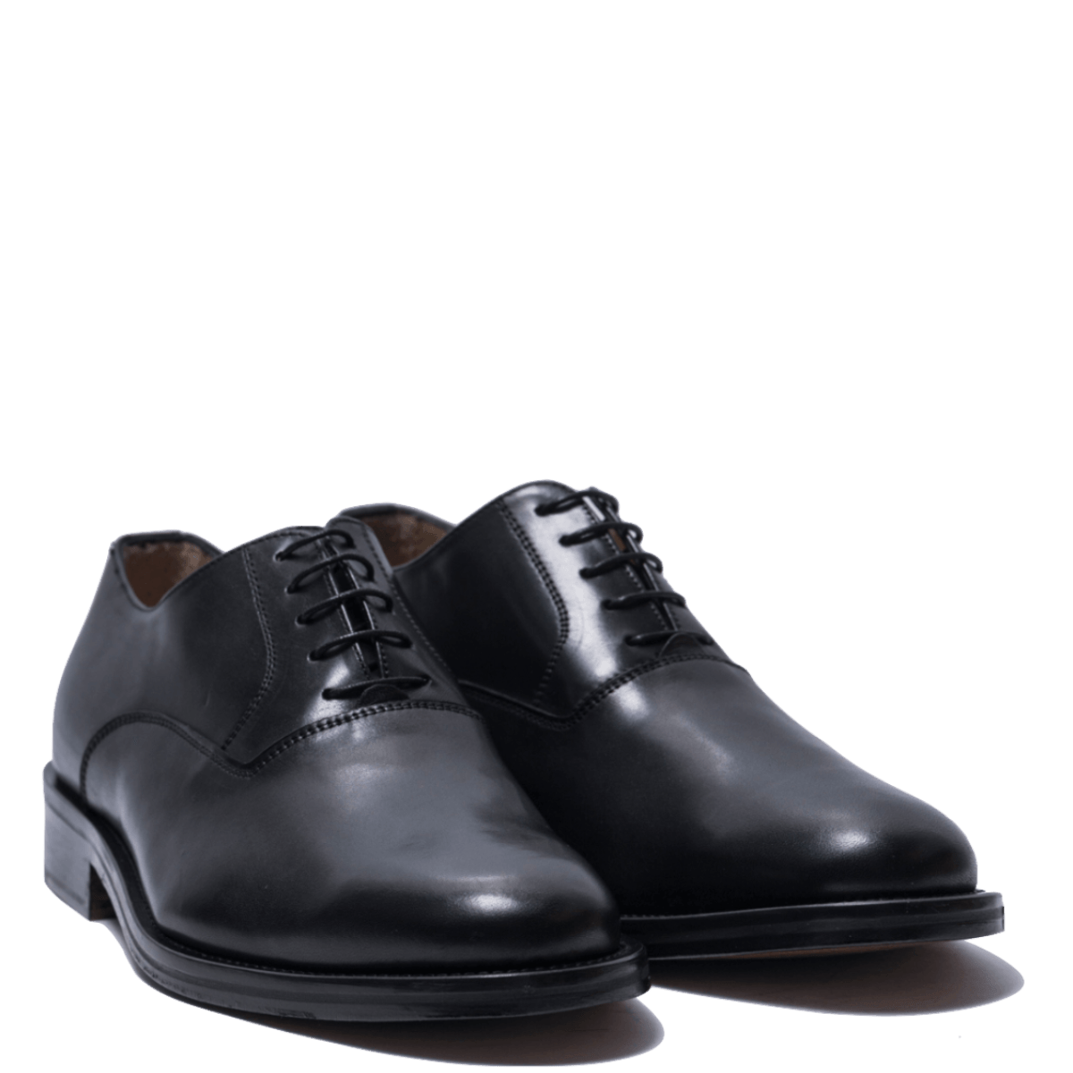 Classica Allacciata Saxone Liscia Vitello Nero - Saxone - Calzature Savorè