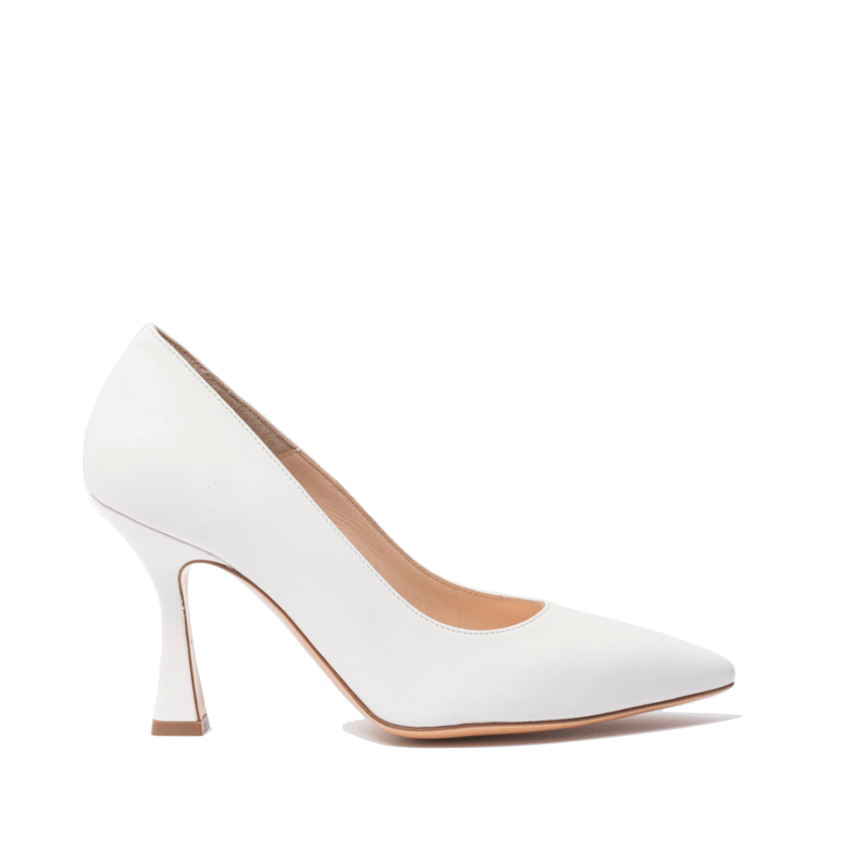Décolleté Alto Melluso Pelle Bianco Sposa - Melluso - Calzature Savorè
