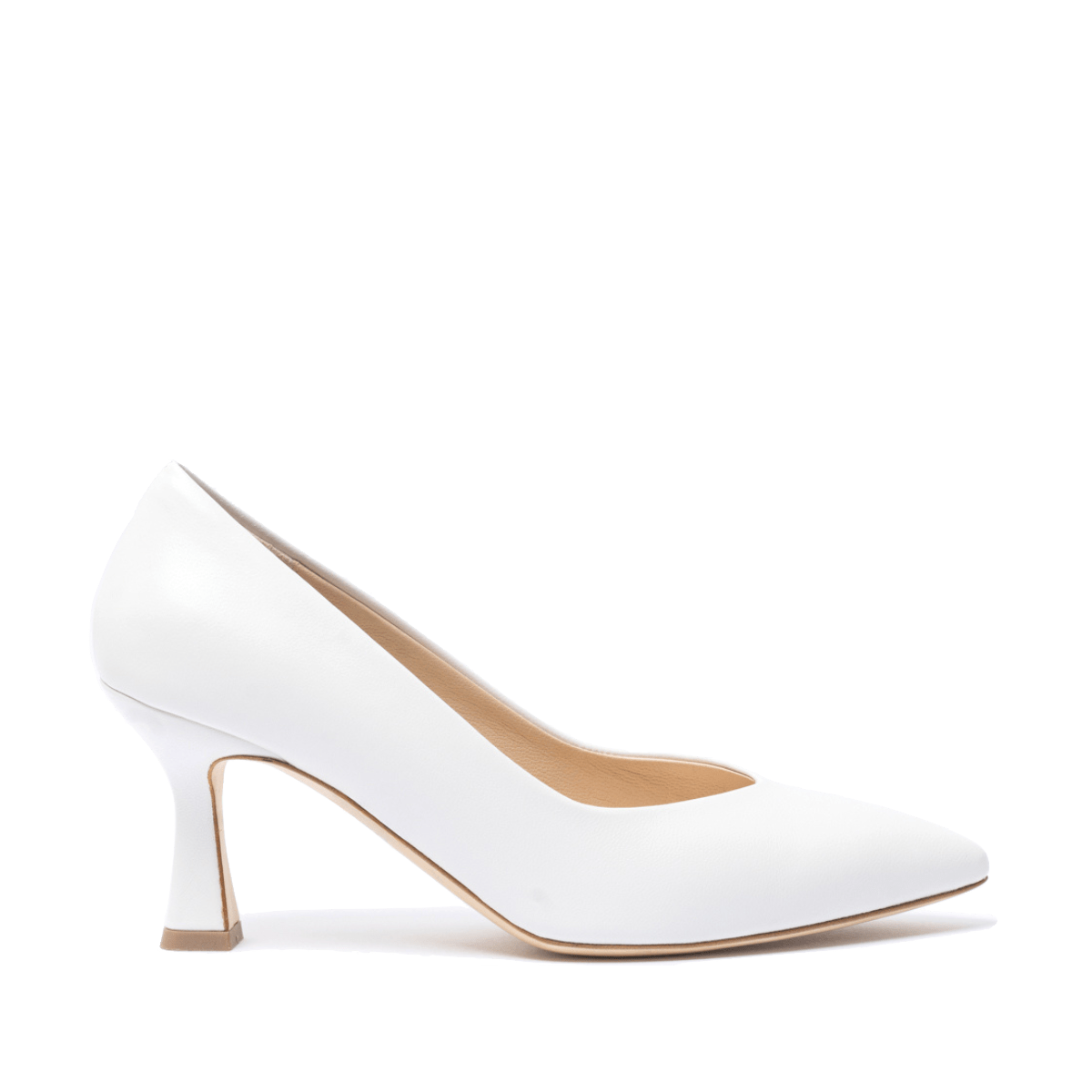 Décolleté Melluso Pelle Bianco Sposa - Melluso - Calzature Savorè