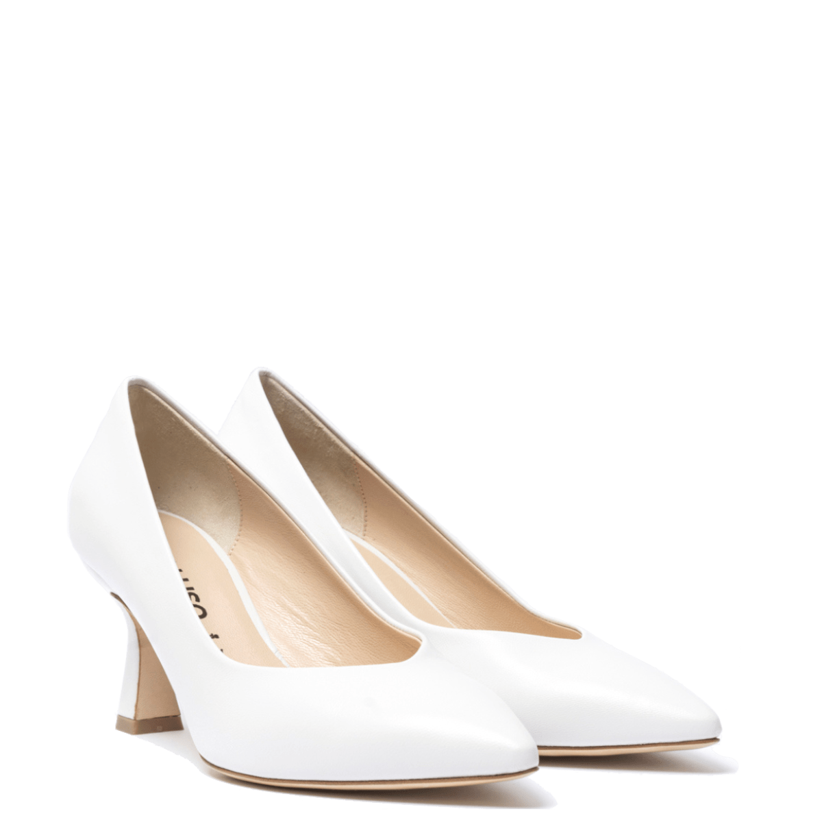 Décolleté Melluso Pelle Bianco Sposa - Melluso - Calzature Savorè