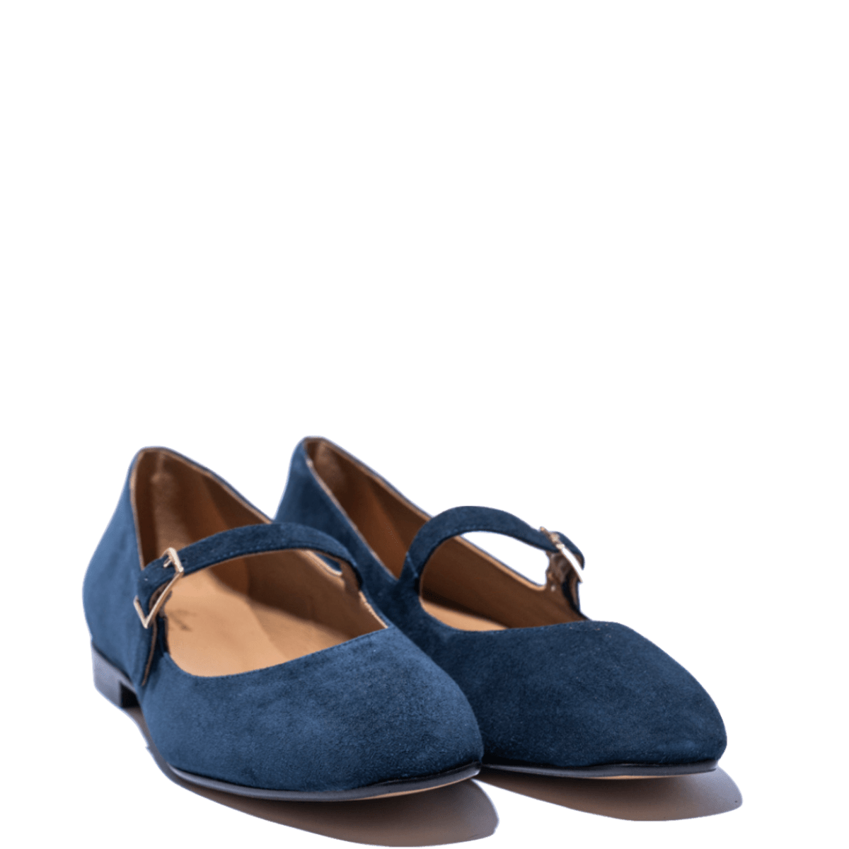 Mary Jane Étienne Camoscio Classic Blu - Étienne - Calzature Savorè