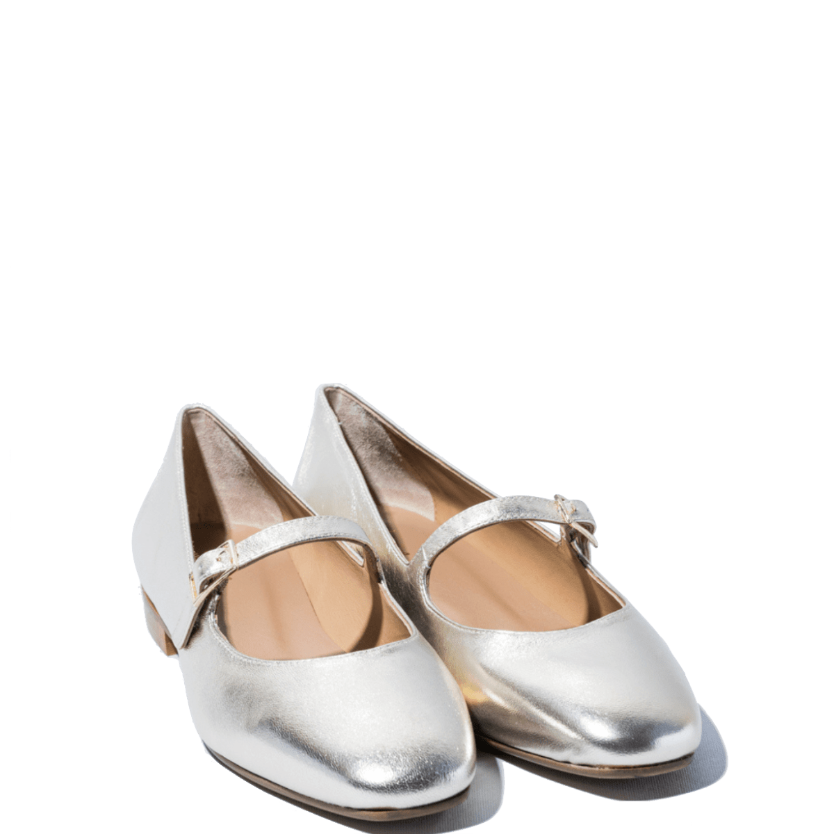 Mary Jane Étienne Nappa Laminato Platino - Étienne - Calzature Savorè