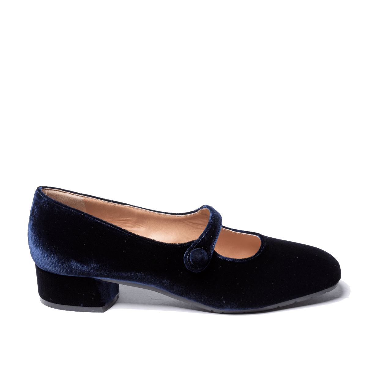 Mary Jane La Sellerie Velluto Blu NUMERAZIONE COMPLETA IN ARRIVO - La Sellerie - Calzature Savorè