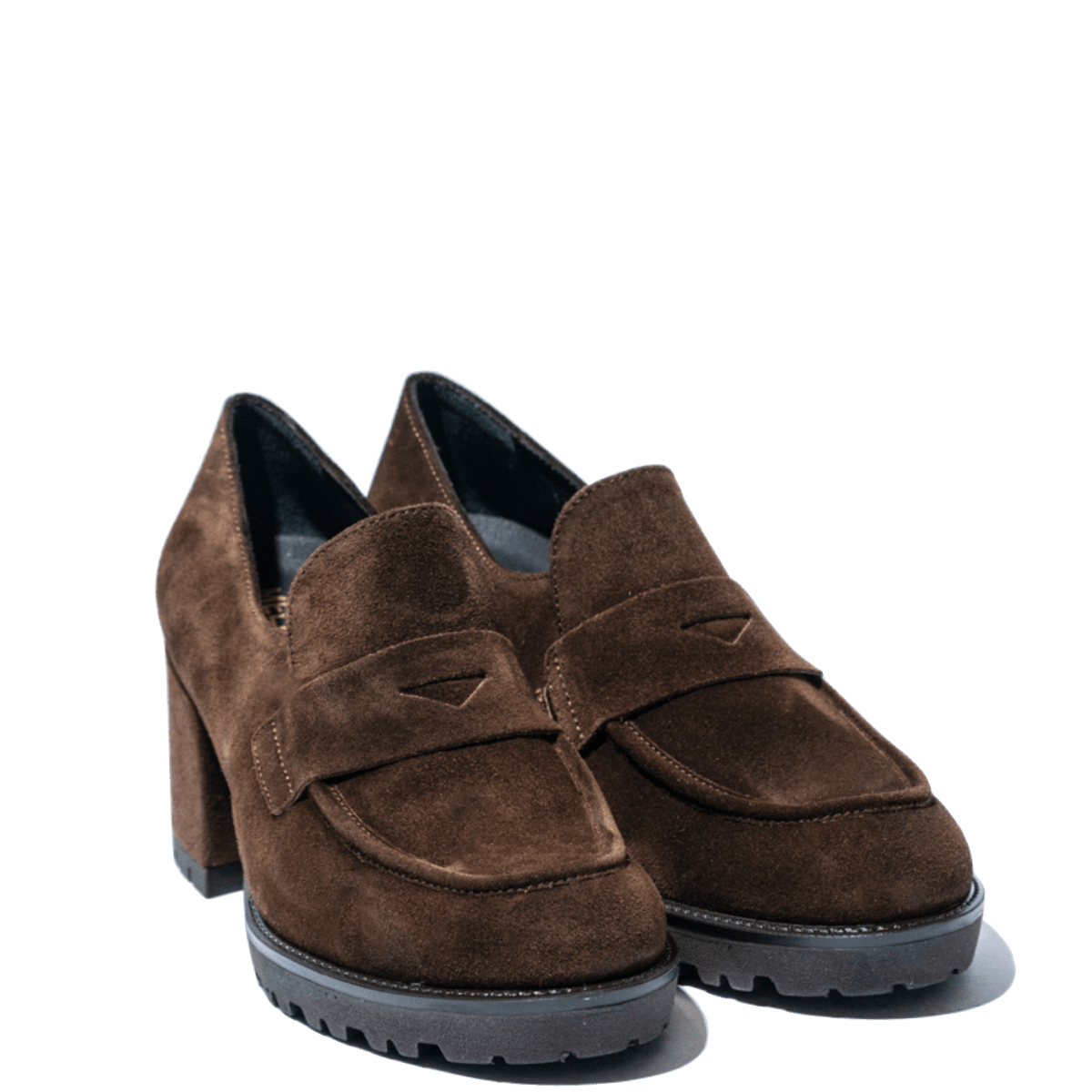 Mocassino Alto Melluso Lola Camoscio Ebano - Melluso - Calzature Savorè
