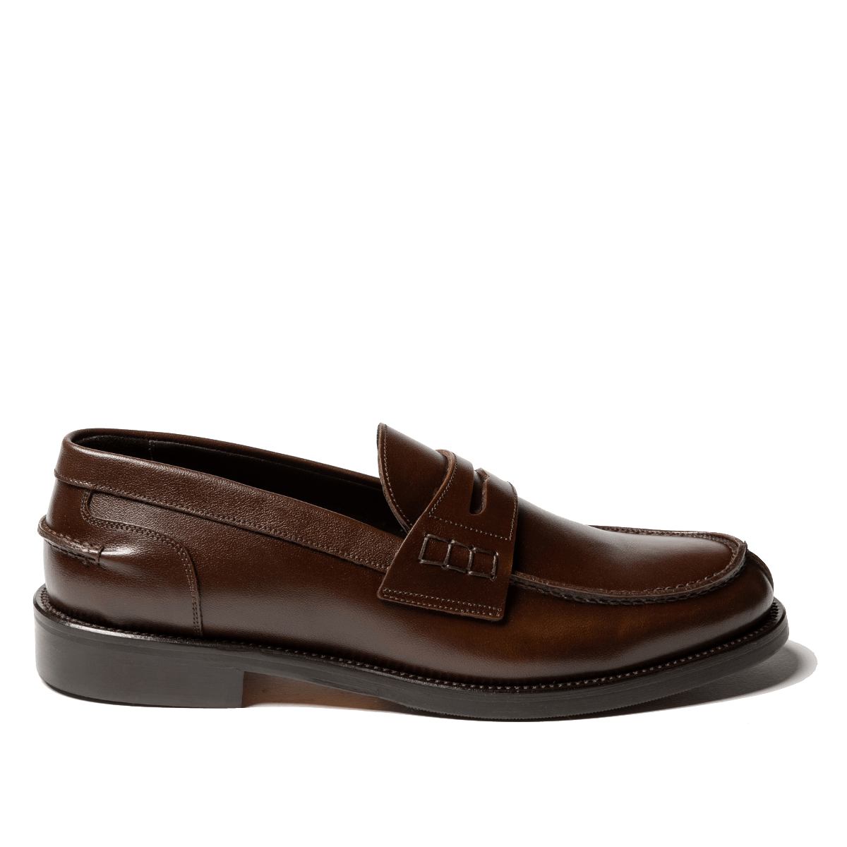 Mocassino Brando Nicol Sadler Vitello Marrone Mezza Gomma - Nicol Sadler - Calzature Savorè