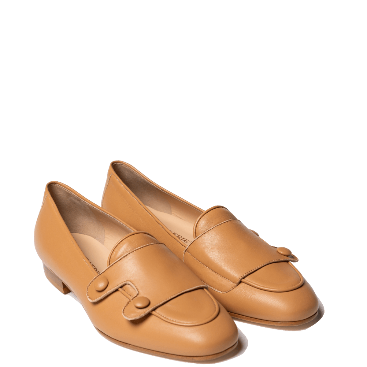 Mocassino La Sellerie Bottoncini Nappa Cuoio - La Sellerie - Calzature Savorè
