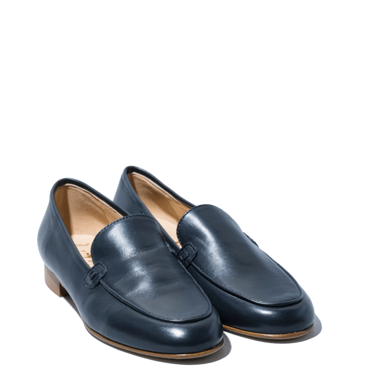 Mocassino Luca Grossi Pelle Monte Blu - Luca Grossi - Calzature Savorè