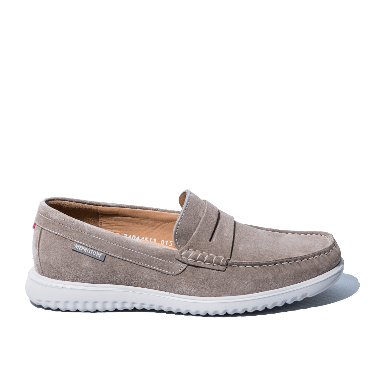 Mocassino Mephisto Titouan Camoscio Warm Grey - Mephisto - Calzature Savorè